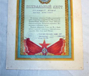 Дембельская Благодарность МГБ+ Похвальный лист+ доки ЛЮКС!!