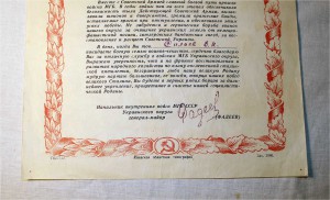 Дембельская Благодарность МГБ+ Похвальный лист+ доки ЛЮКС!!