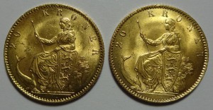 20 Крон  Дания  2 шт.