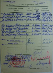 КЗ - ПЯТКА __ № 82501 ___ За работу по эвакуации Сталинграда