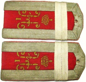 Пара погон на юнкера Николаевского училища.