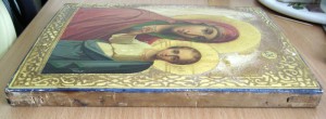 Икона Божья Матерь сусалка