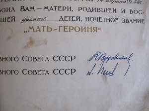 Материнский комплект на Босую