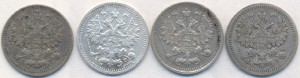 Пятачки 1893,1899,1903,1905 гг.