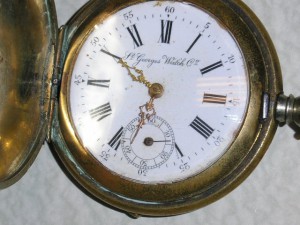 Часы за отличную стрельбу.