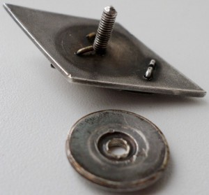 Ромб  ВАТС им. МОЛОТОВА , серебро в сохране