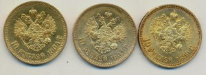 Парад красавиц - десяточек, 1902,1903,1904,1911 г.г.