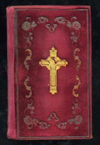Молитвослов 1855 г. с золоченным срезом