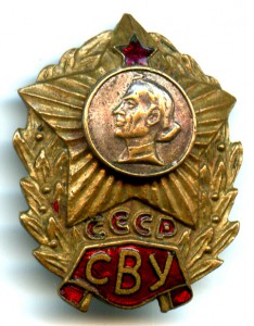 Знак СВУ на застежке