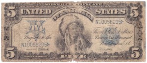 5 долларов индеец 1899 бюджетный