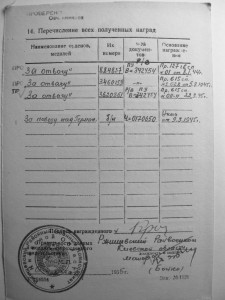 Трижды Отвага на одного