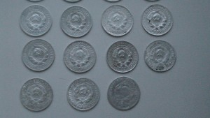 10,15,20 коп -советы. Одним лотом. Серебро.