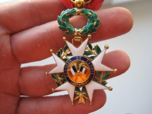 Орден почетного легиона в золоте!