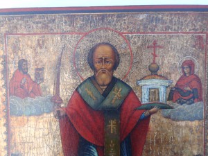 Николай Можайский , на серебре .