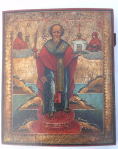 Николай Можайский , на серебре .