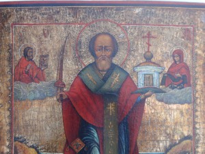 Николай Можайский , на серебре .