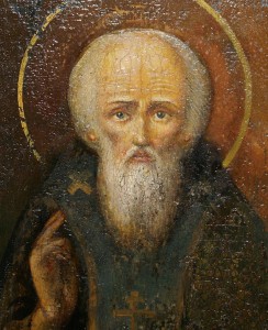 Икона Сергий Радонежский. Аналой. Продажа.