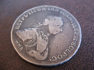 1 руб. 1762 г. Петр III.