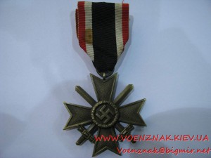Немецкий отличительный знак (III Рейх) "Испанский крест" с м