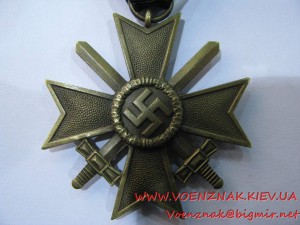 Немецкий отличительный знак (III Рейх) "Испанский крест" с м