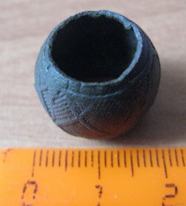 Гомбочка на витой шнур погона городового Российской Империи