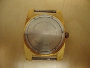 Мужские часы POLJOT. AU - 10. 17 камней. 1-й МЧЗ .