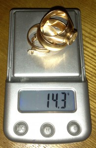 обручалки 583 14гр