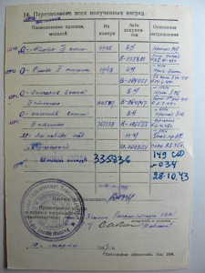 Слава -2ст.и 3ст.+КЗ+ОВ-2ст.№100589+ОВ-2ст.№751173 на одного
