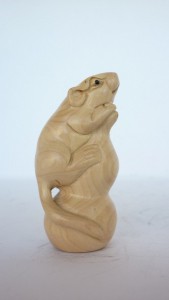 Окимоно, самшит