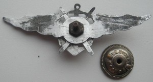 Знак Летный состав ВМФ (самодел)