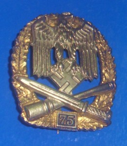 Знак за "75" штурмовых боёв