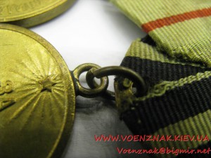 Комплект медалей (грудь) из 4х позиций: 	- "За боевые заслуг