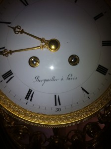 Каминные часы Портал  1770-1780гг