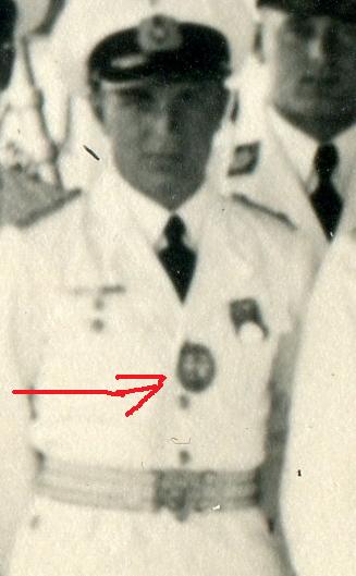 Знак вахтенного офицера кригсмарине в сохране