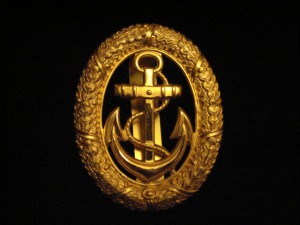 Знак вахтенного офицера кригсмарине в сохране