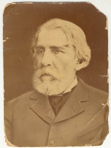 2 фото - ТУРГЕНЕВ и ТОЛСТОЙ - 1879г. !!!!