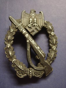 Пехотный штурмовой знак (в бронзе)