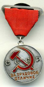 За трудовое отличие №13831