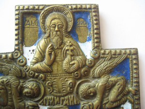 Крест большой. 35*17,7 см. 2 эмали