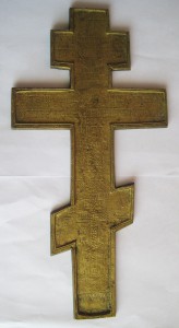 Крест большой. 35*17,7 см. 2 эмали