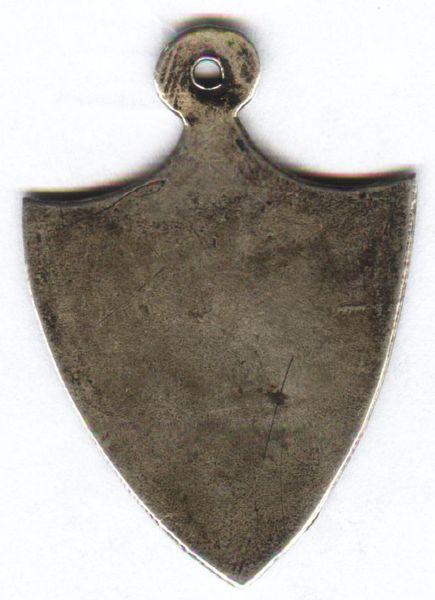 Жетон (серебро 84 пр,гор.эмаль),накладной герб РИ