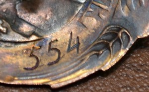 Отличник РККА № 554 с выпиской НКО СССР от 21.02.1940