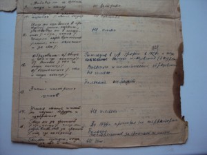 КОМПЛЕКТ ДОКОВ  на  ЕВРЕЯ КОТОВСКОГО ШМУЛЬ(САМУИЛ) АБРАМОВИЧ