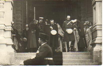 Фото Царь Николай-II Генералы Казаки и пр. 1900-е гг. Таллин