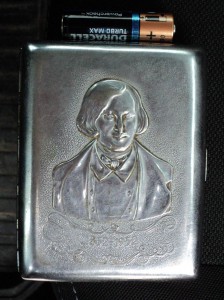 Сюжетные портсигары 50тых гг.