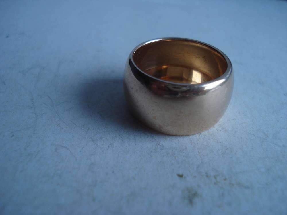 Обручка шайба 583пробы