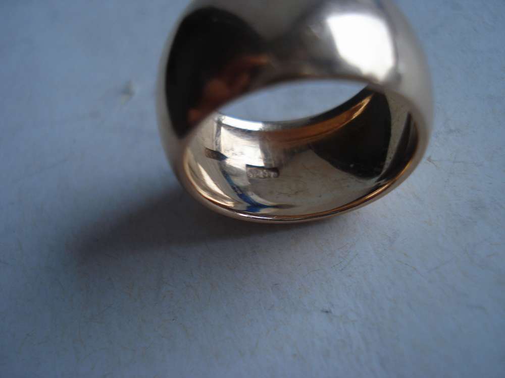 Обручка шайба 583пробы