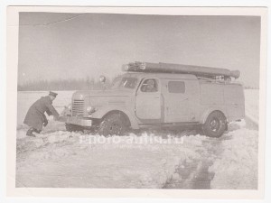 ЗИС-150 пожарная машина