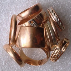 Кольца ,583/585 проба.