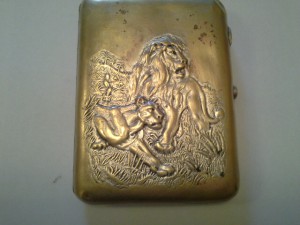 довоенный портсигар союзювелирторг Киев